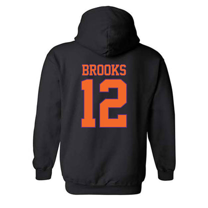 Clemson - NCAA Women's Soccer : Natalie Brooks - Classic Shersey Hooded Sweatshirt-1