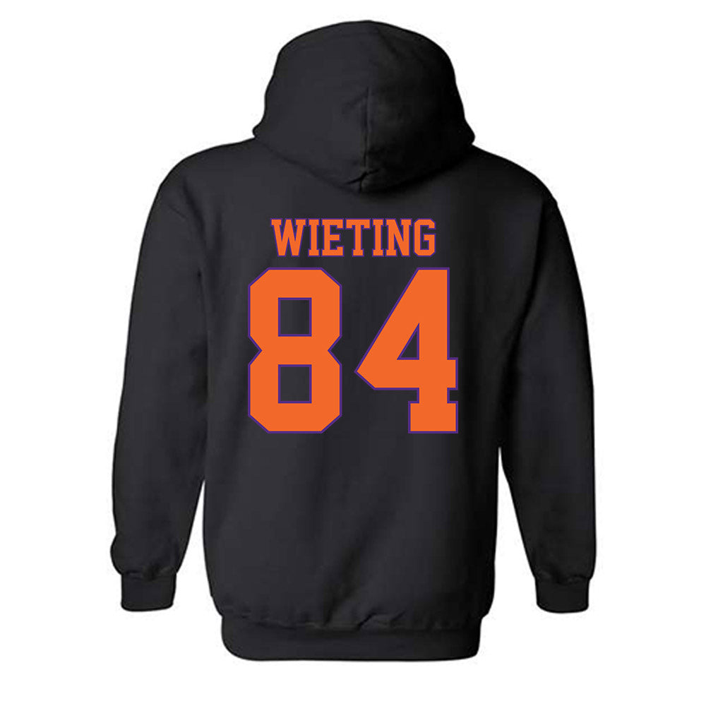 Clemson - NCAA Football : Avery Wieting - Classic Shersey Hooded Sweatshirt-1
