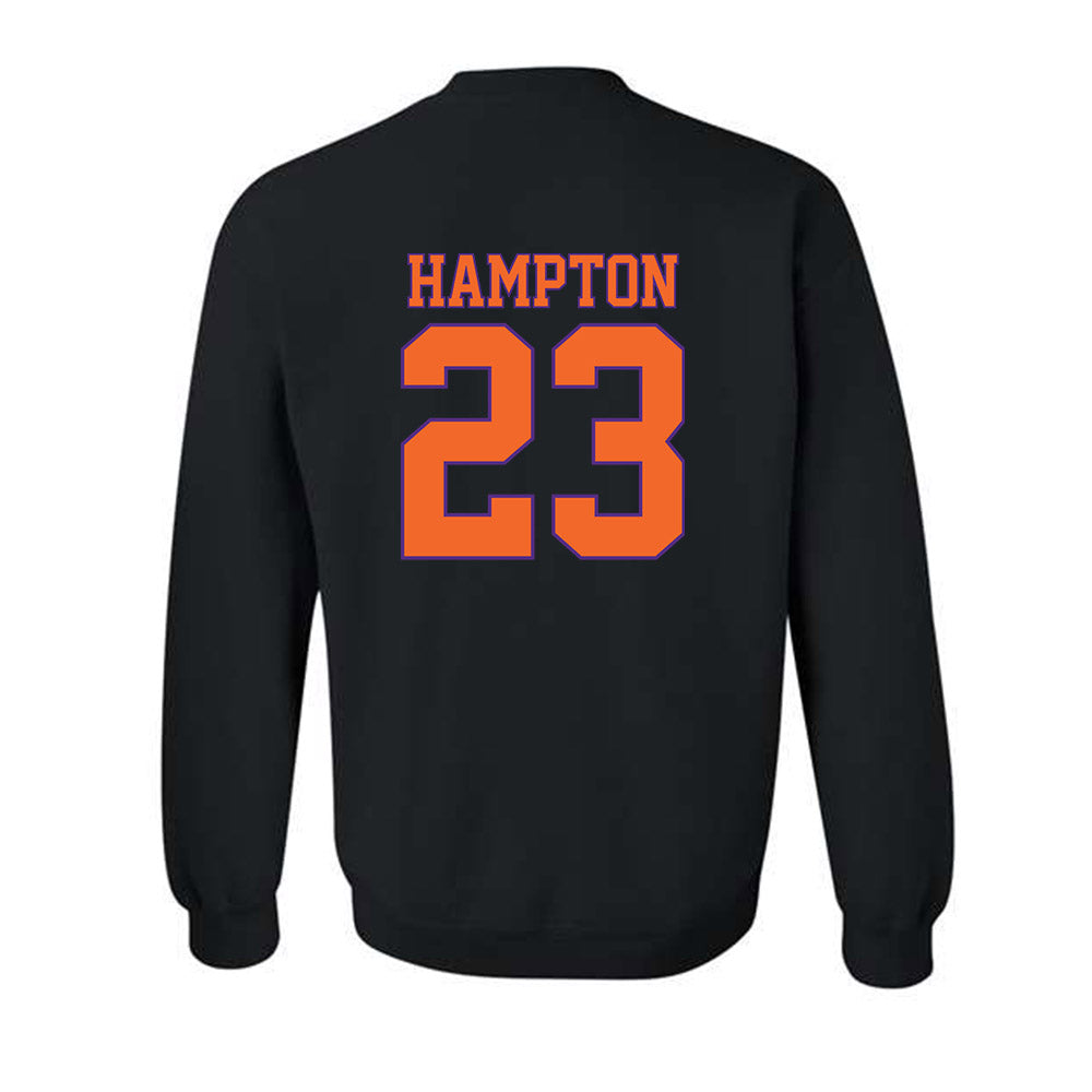 Clemson - NCAA Football : Ashton Hampton - Classic Shersey Crewneck Sweatshirt-1