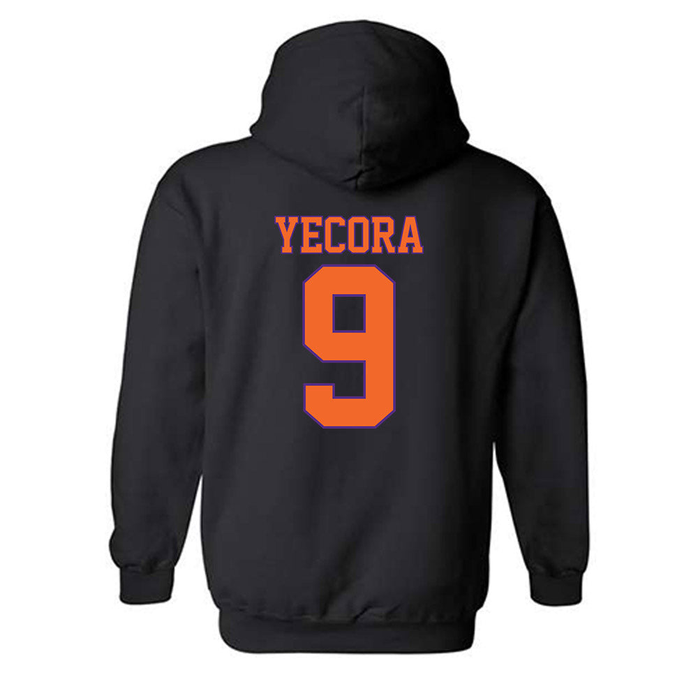 Clemson - NCAA Women's Tennis : Candela Yecora - Classic Shersey Hooded Sweatshirt-1
