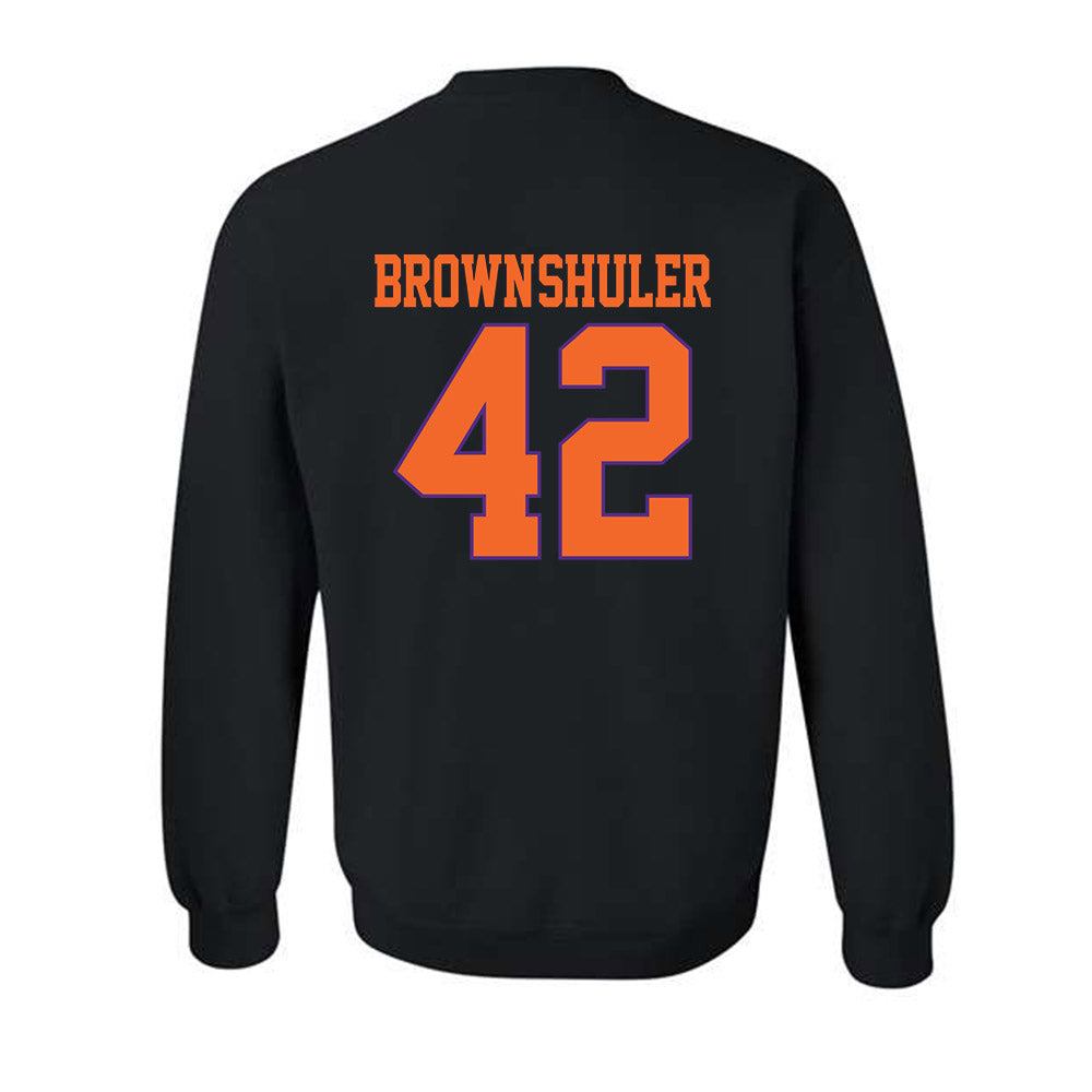 Clemson - NCAA Football : Hevin Brown-Shuler - Classic Shersey Crewneck Sweatshirt-1