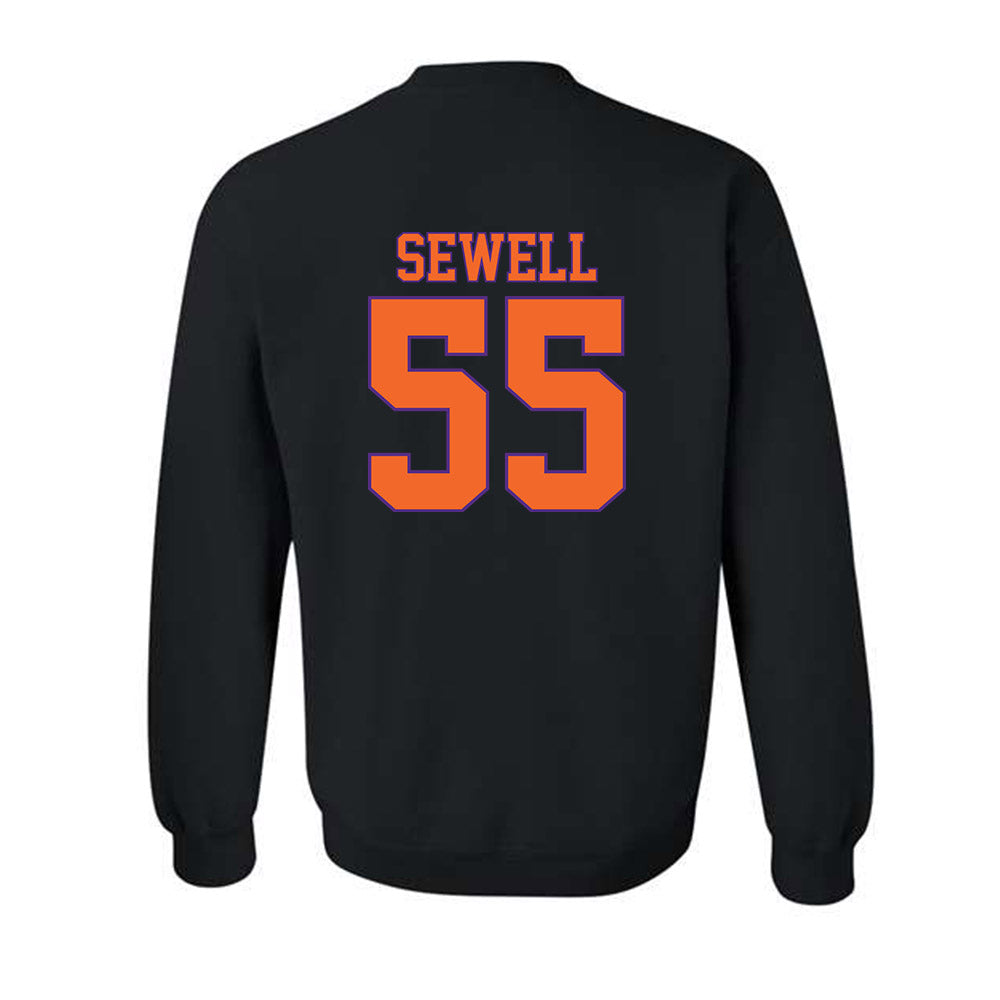 Clemson - NCAA Football : Harris Sewell - Classic Shersey Crewneck Sweatshirt-1