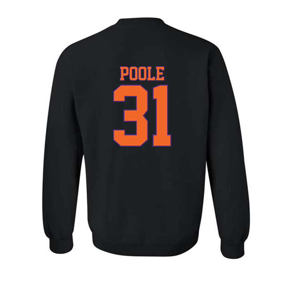 Clemson - NCAA Women's Basketball : Anya Poole - Classic Shersey Crewneck Sweatshirt-1