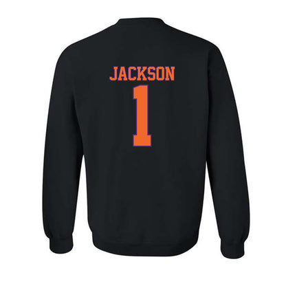 Clemson - NCAA Women's Basketball : Amaia Jackson - Classic Shersey Crewneck Sweatshirt-1