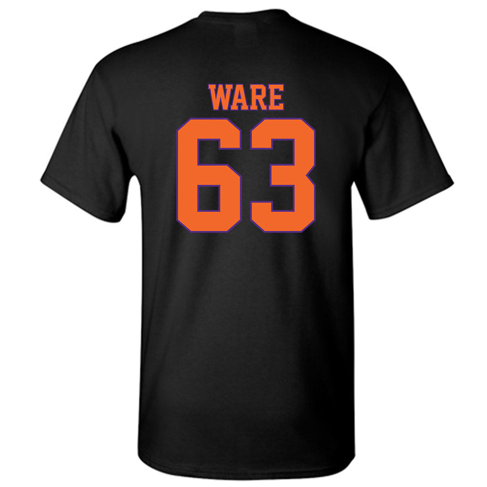 Clemson - NCAA Football : Easton Ware - Classic Shersey T-Shirt-1