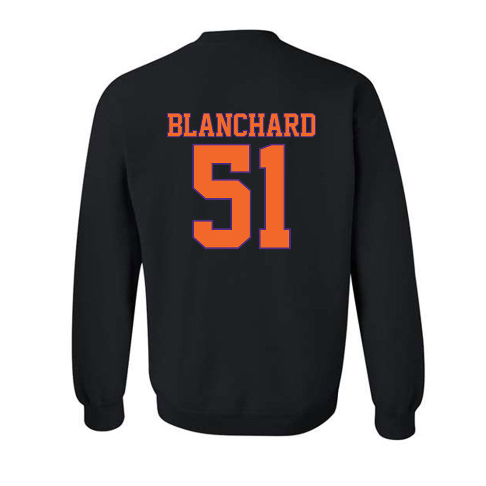 Clemson - NCAA Football : Gavin Blanchard - Classic Shersey Crewneck Sweatshirt-1