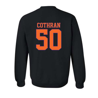 Clemson - NCAA Football : Fletcher Cothran - Classic Shersey Crewneck Sweatshirt-1