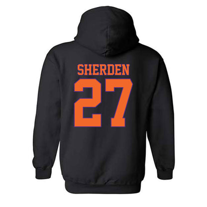 Clemson - NCAA Women's Soccer : Erin Sherden - Classic Shersey Hooded Sweatshirt-1