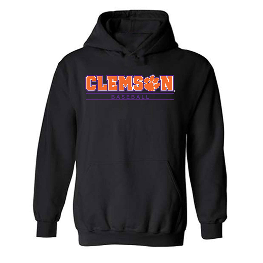 Clemson - NCAA Baseball : Ty Dalley - Classic Shersey Hooded Sweatshirt-0
