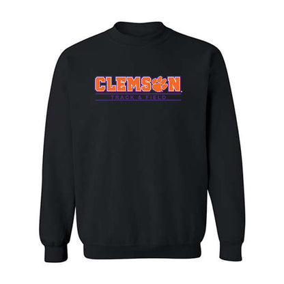 Clemson - NCAA Men's Track & Field : Leupold Wang - Classic Shersey Crewneck Sweatshirt