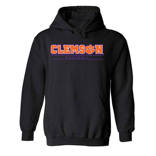 Clemson - NCAA Baseball : Dan Margolies - Classic Shersey Hooded Sweatshirt-0
