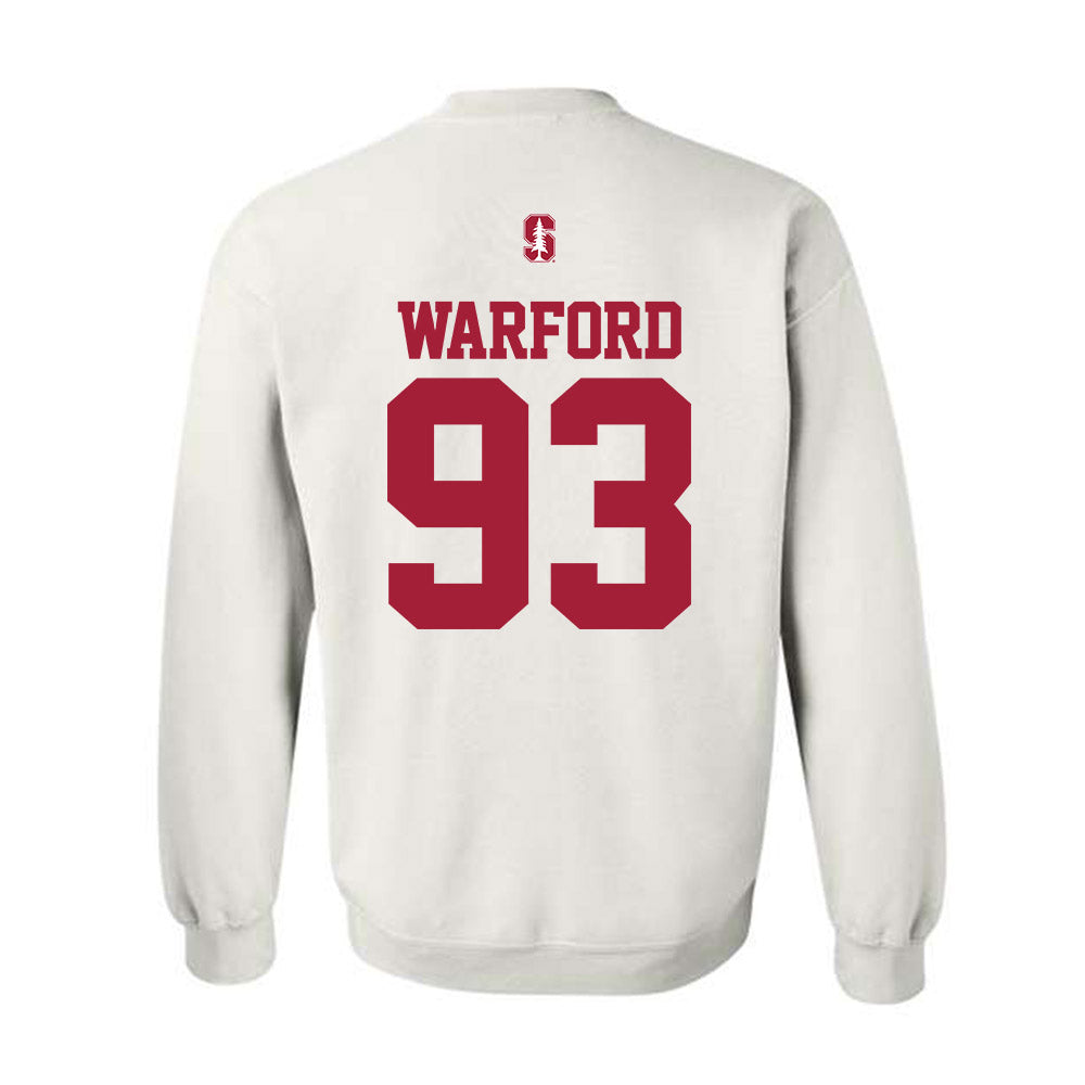 Stanford - NCAA Football : Peyton Warford - Classic Shersey Crewneck Sweatshirt-1