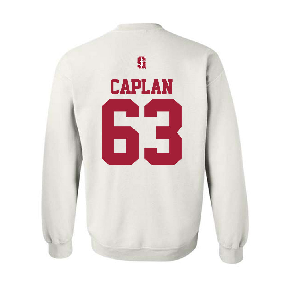 Stanford - NCAA Football : Carson Caplan - Classic Shersey Crewneck Sweatshirt-1
