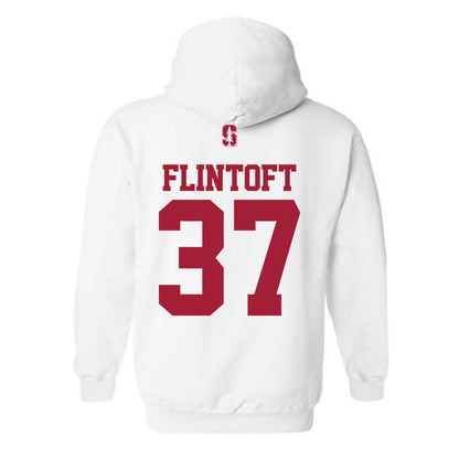 Stanford - NCAA Football : Aidan Flintoft - Classic Shersey Hooded Sweatshirt-1