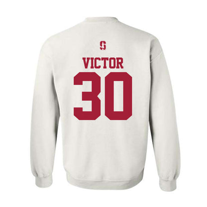Stanford - NCAA Men's Soccer : Jordan Victor - Classic Shersey Crewneck Sweatshirt-1
