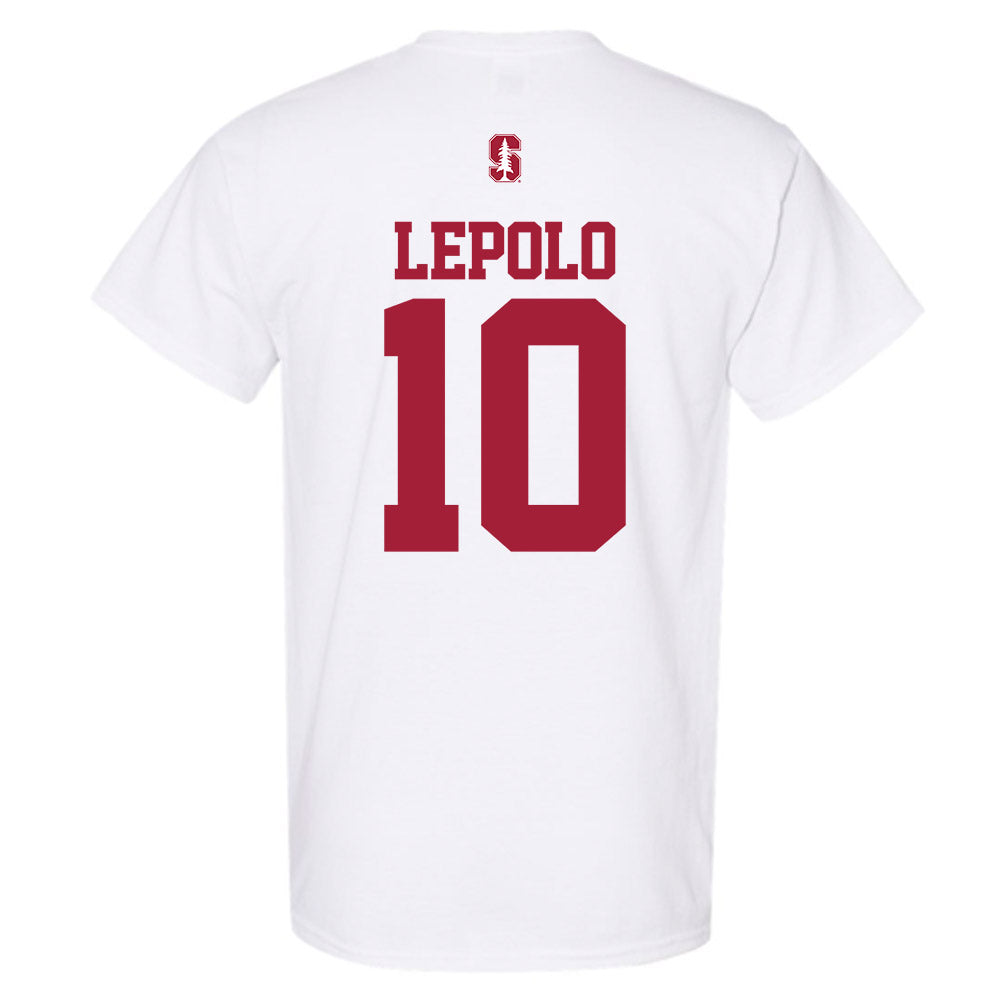 Stanford - NCAA Women's Basketball : Talana Lepolo - Classic Shersey T-Shirt-1