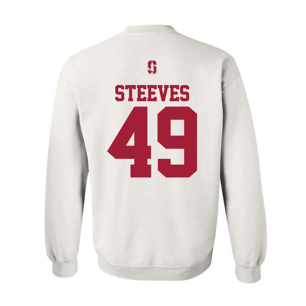 Stanford - NCAA Baseball : Austin Steeves - Classic Shersey Crewneck Sweatshirt-1