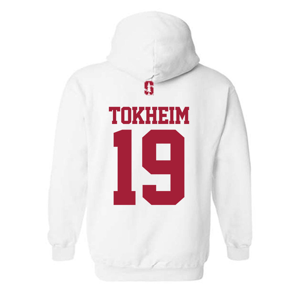 Stanford - NCAA Baseball : Teddy Tokheim - Classic Shersey Hooded Sweatshirt-1
