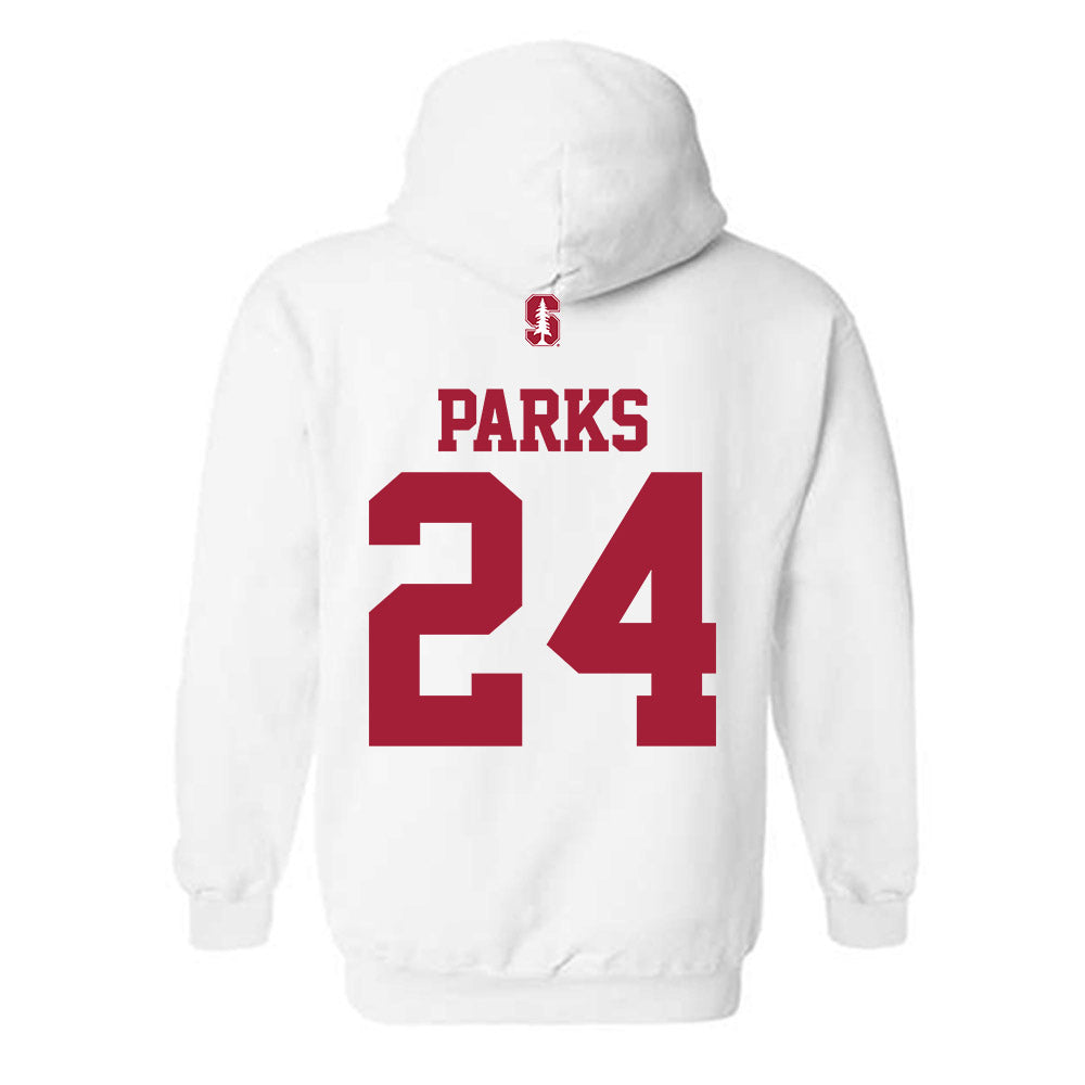 Stanford - NCAA Women's Volleyball : Logan Parks - Classic Shersey Hooded Sweatshirt-1