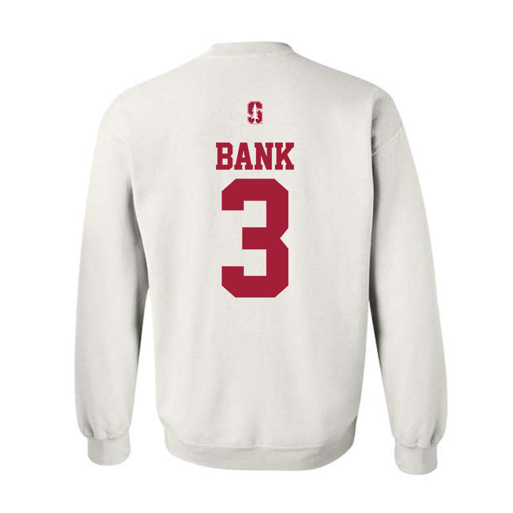 Stanford - NCAA Men's Soccer : Palmer Bank - Classic Shersey Crewneck Sweatshirt-1