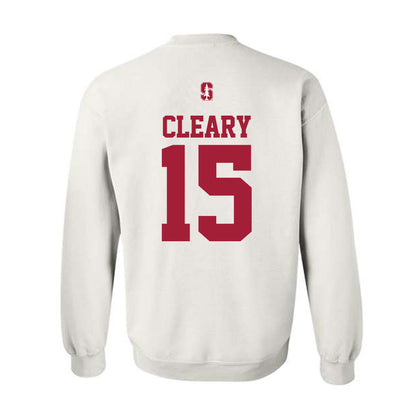 Stanford - NCAA Men's Soccer : William Cleary - Classic Shersey Crewneck Sweatshirt-1