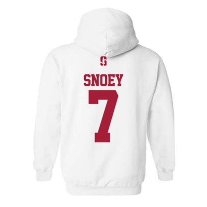 Stanford - NCAA Men's Volleyball : Theo Snoey - Classic Shersey Hooded Sweatshirt-1
