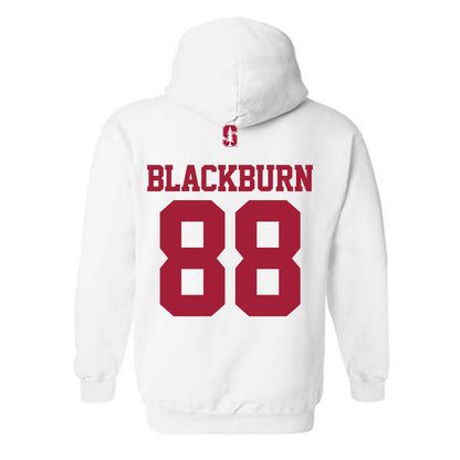 Stanford - NCAA Football : Benji Blackburn - Classic Shersey Hooded Sweatshirt-1