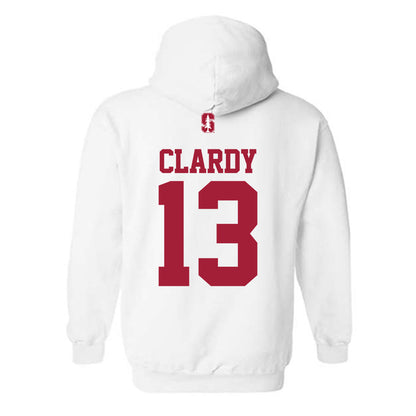 Stanford - NCAA Women's Basketball : Chloe Clardy - Classic Shersey Hooded Sweatshirt-1