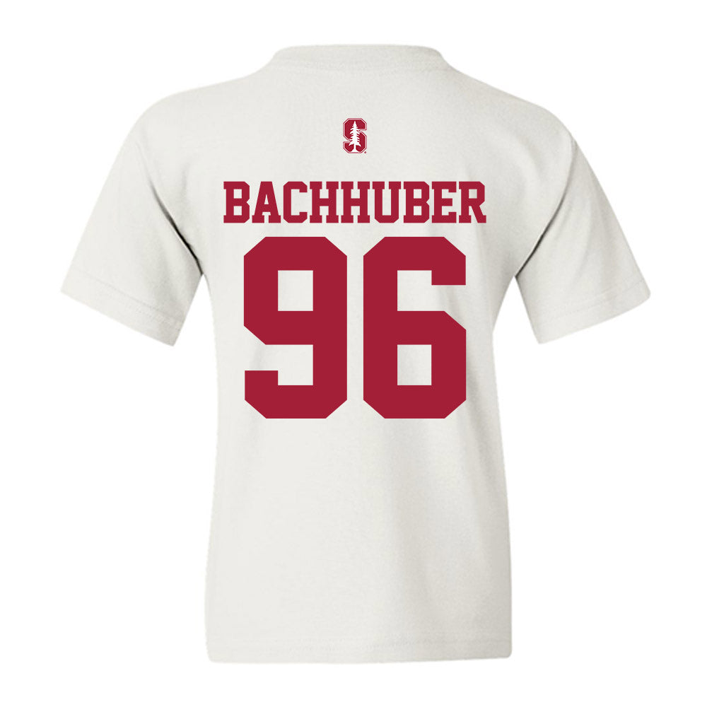 Stanford - NCAA Football : Connor Bachhuber - Classic Shersey Youth T-Shirt-1
