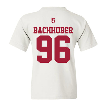 Stanford - NCAA Football : Connor Bachhuber - Classic Shersey Youth T-Shirt-1