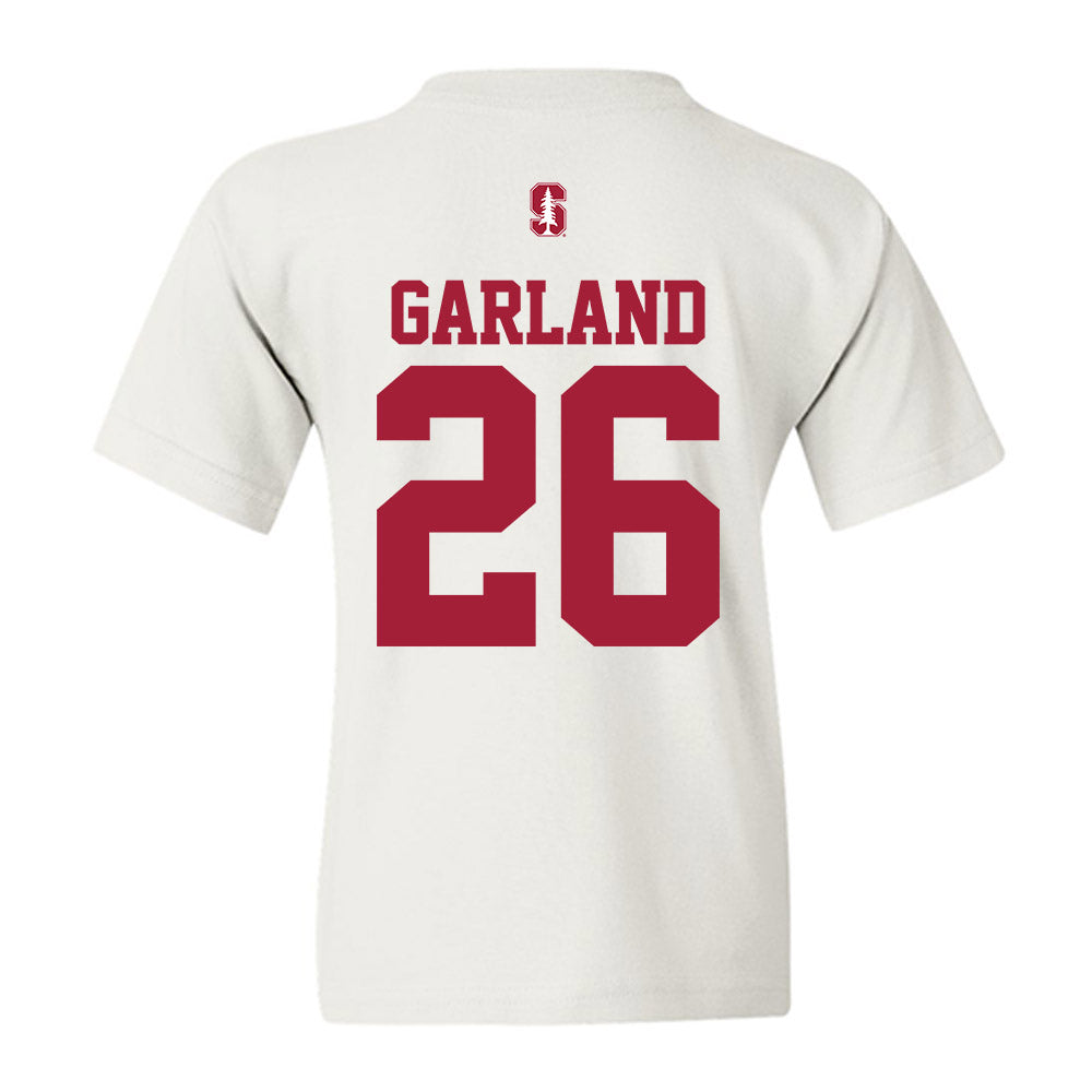 Stanford - NCAA Football : Chris Garland - Classic Shersey Youth T-Shirt-1