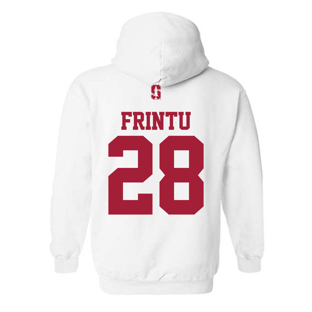 Stanford - NCAA Men's Soccer : Eric Frintu - Classic Shersey Hooded Sweatshirt-1