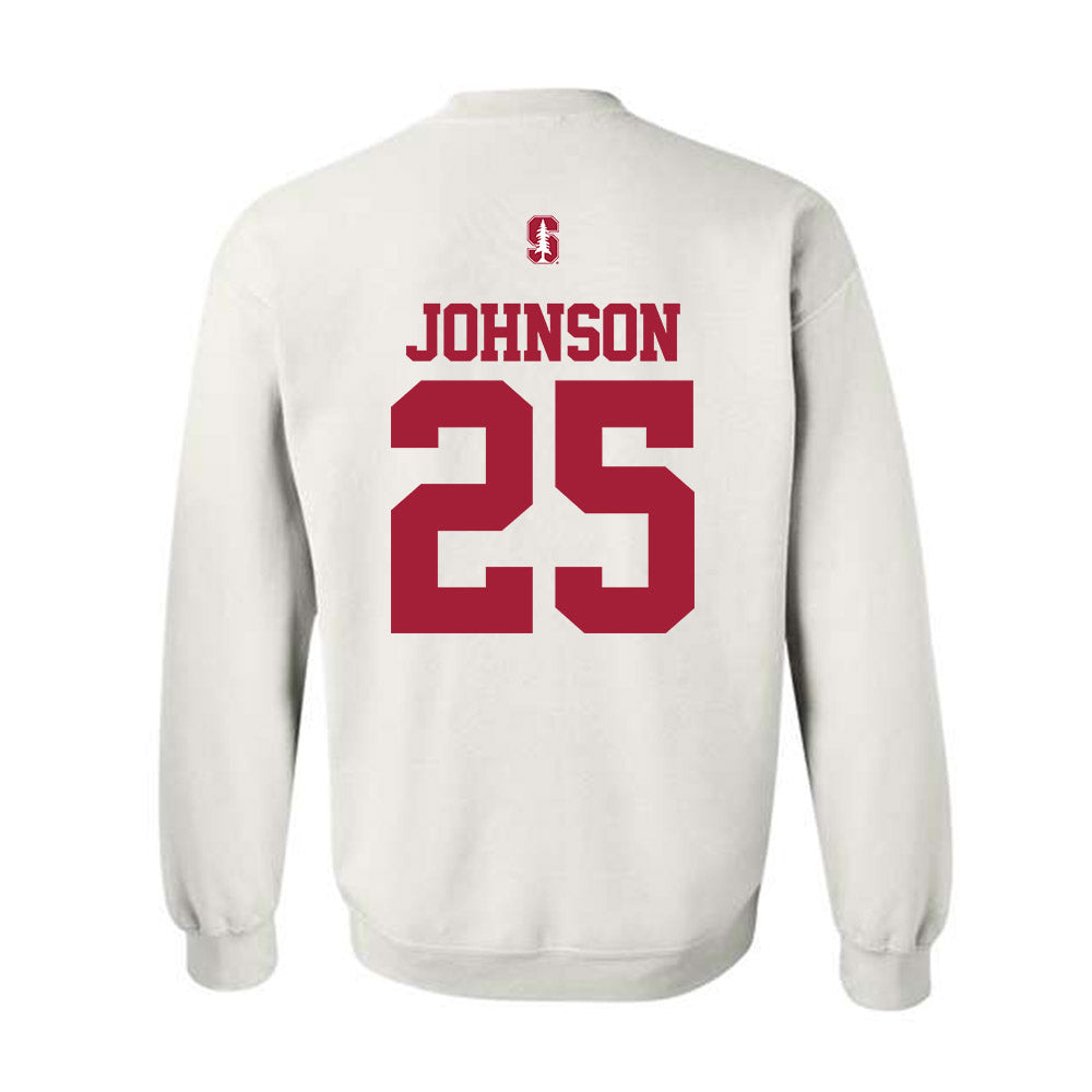 Stanford - NCAA Women's Soccer : Noe Johnson - Classic Shersey Crewneck Sweatshirt-1