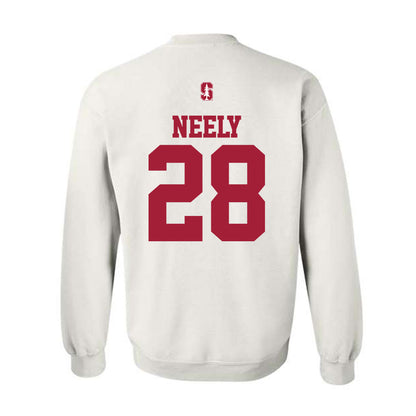 Stanford - NCAA Football : Sam Neely - Classic Shersey Crewneck Sweatshirt-1
