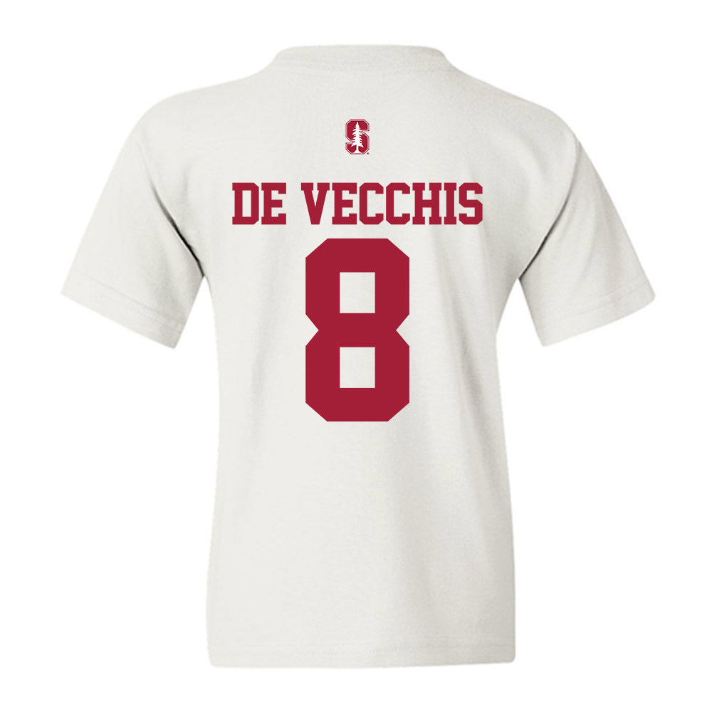 Stanford - NCAA Men's Water Polo : Simone De Vecchis - Classic Shersey Youth T-Shirt-1