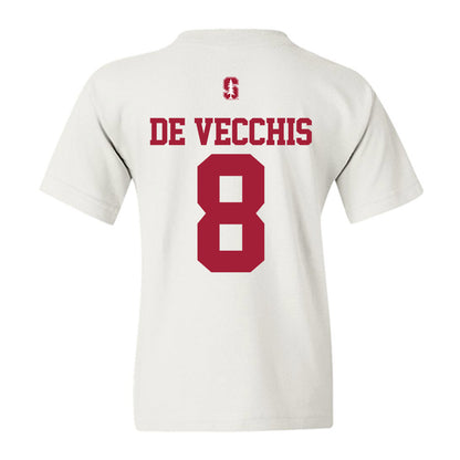 Stanford - NCAA Men's Water Polo : Simone De Vecchis - Classic Shersey Youth T-Shirt-1