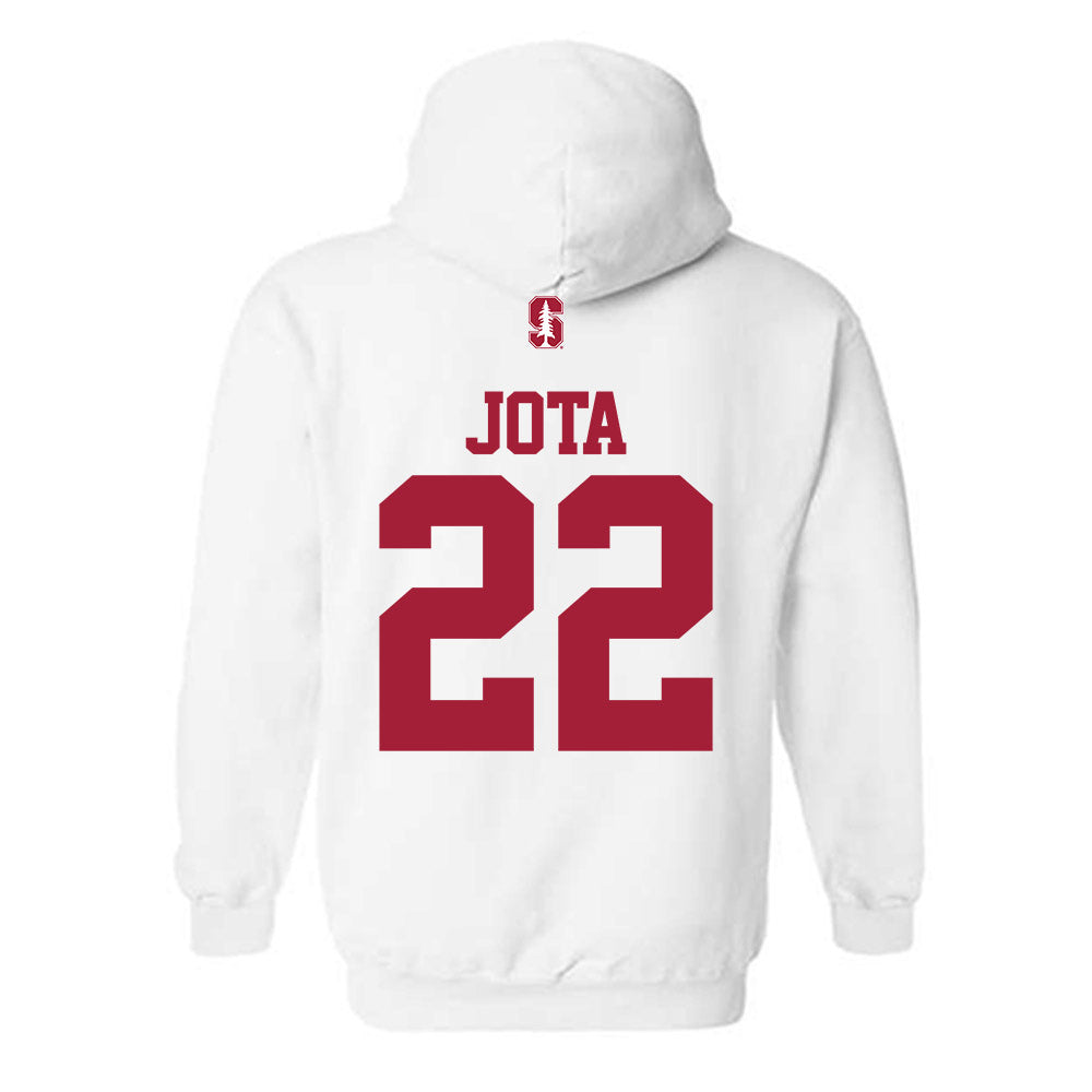 Stanford - NCAA Women's Soccer : Kaiya Jota - Classic Shersey Hooded Sweatshirt-1