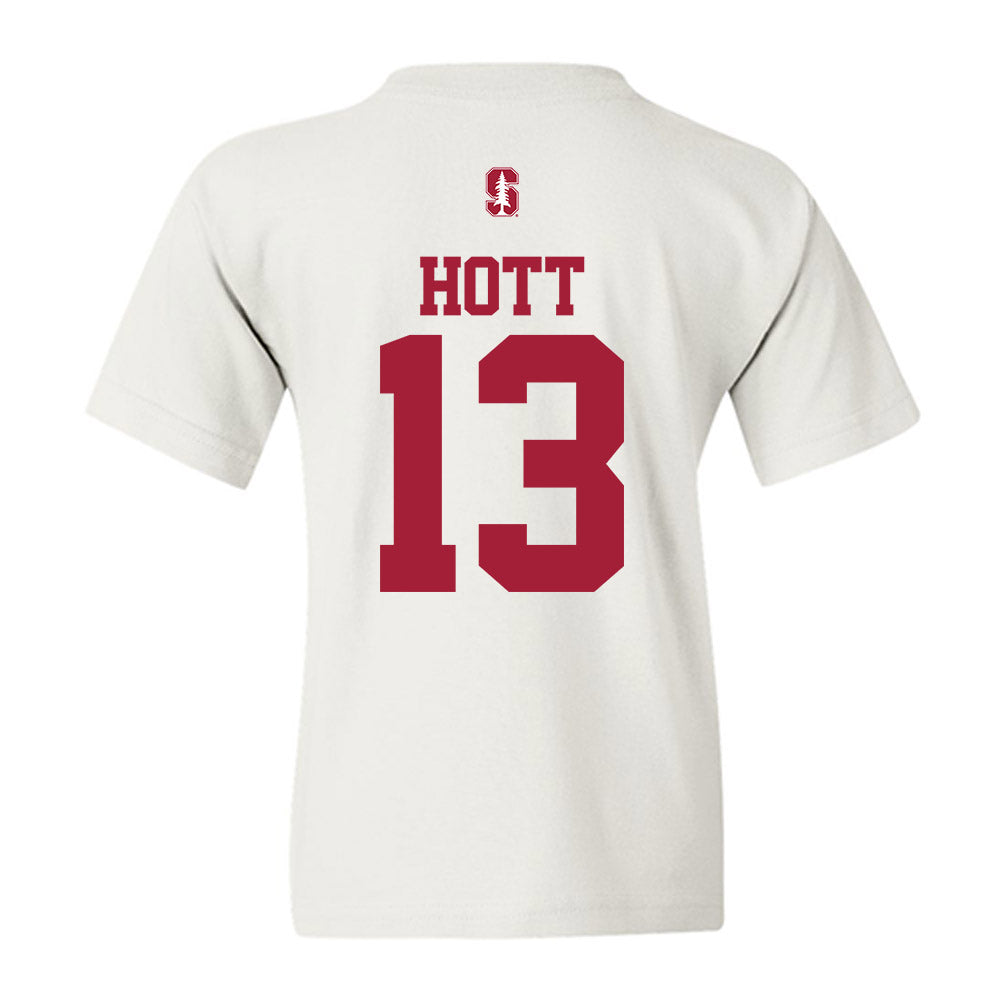 Stanford - NCAA Baseball : Ethan Hott - Classic Shersey Youth T-Shirt-1