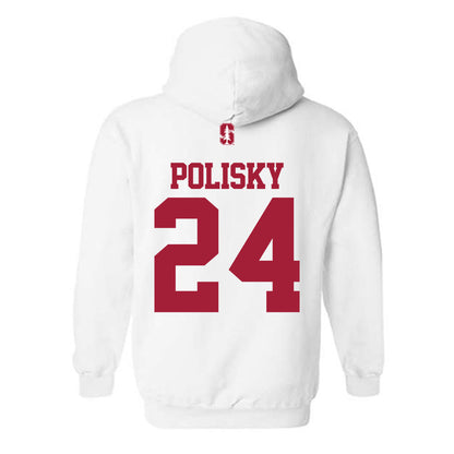 Stanford - NCAA Women's Lacrosse : Aliya Polisky - Classic Shersey Hooded Sweatshirt-1