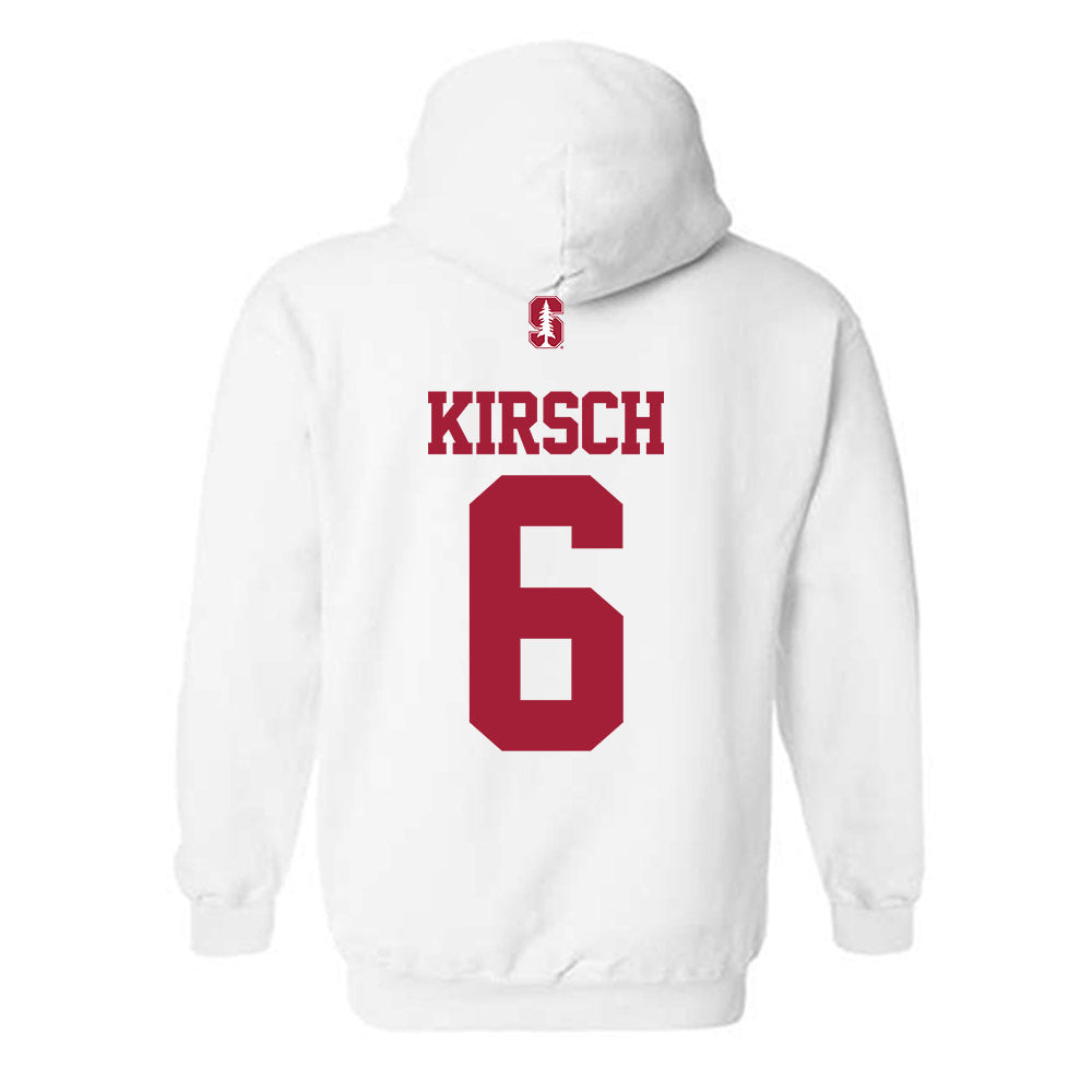 Stanford - NCAA Women's Volleyball : Koko Kirsch - Classic Shersey Hooded Sweatshirt-1