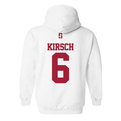 Stanford - NCAA Women's Volleyball : Koko Kirsch - Classic Shersey Hooded Sweatshirt-1