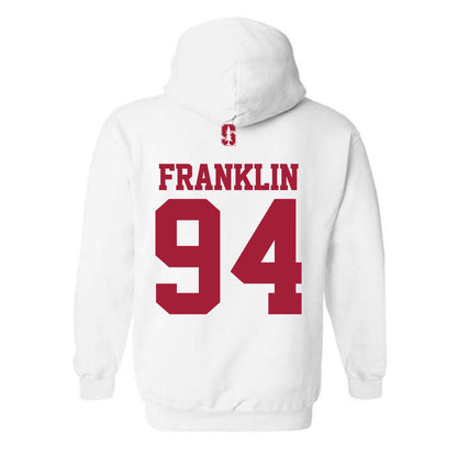 Stanford - NCAA Football : Anthony Franklin - Classic Shersey Hooded Sweatshirt-1
