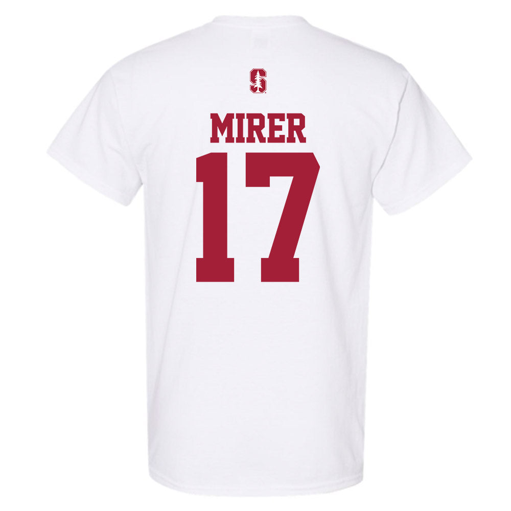 Stanford - NCAA Football : Charlie Mirer - Classic Shersey T-Shirt-1