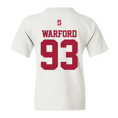 Stanford - NCAA Football : Peyton Warford - Classic Shersey Youth T-Shirt-1