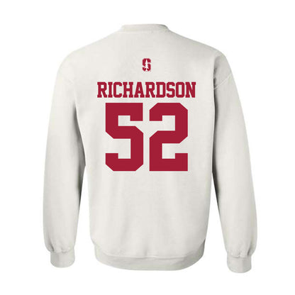 Stanford - NCAA Football : Maxwell Richardson - Classic Shersey Crewneck Sweatshirt-1