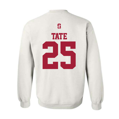 Stanford - NCAA Football : Bo Tate - Classic Shersey Crewneck Sweatshirt-1