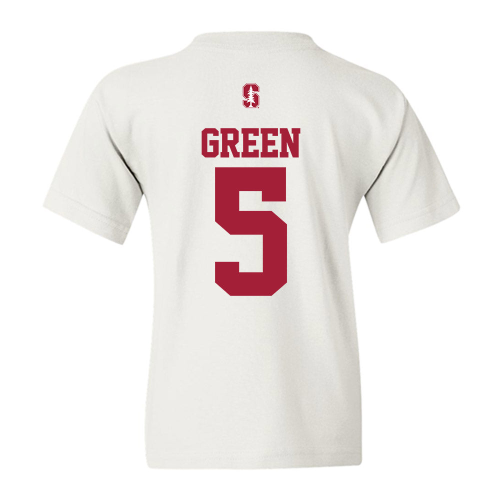 Stanford - NCAA Football : Jay Green - Classic Shersey Youth T-Shirt-1