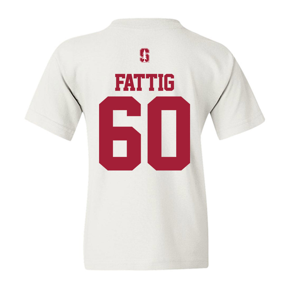 Stanford - NCAA Football : Nicholas Fattig - Classic Shersey Youth T-Shirt-1