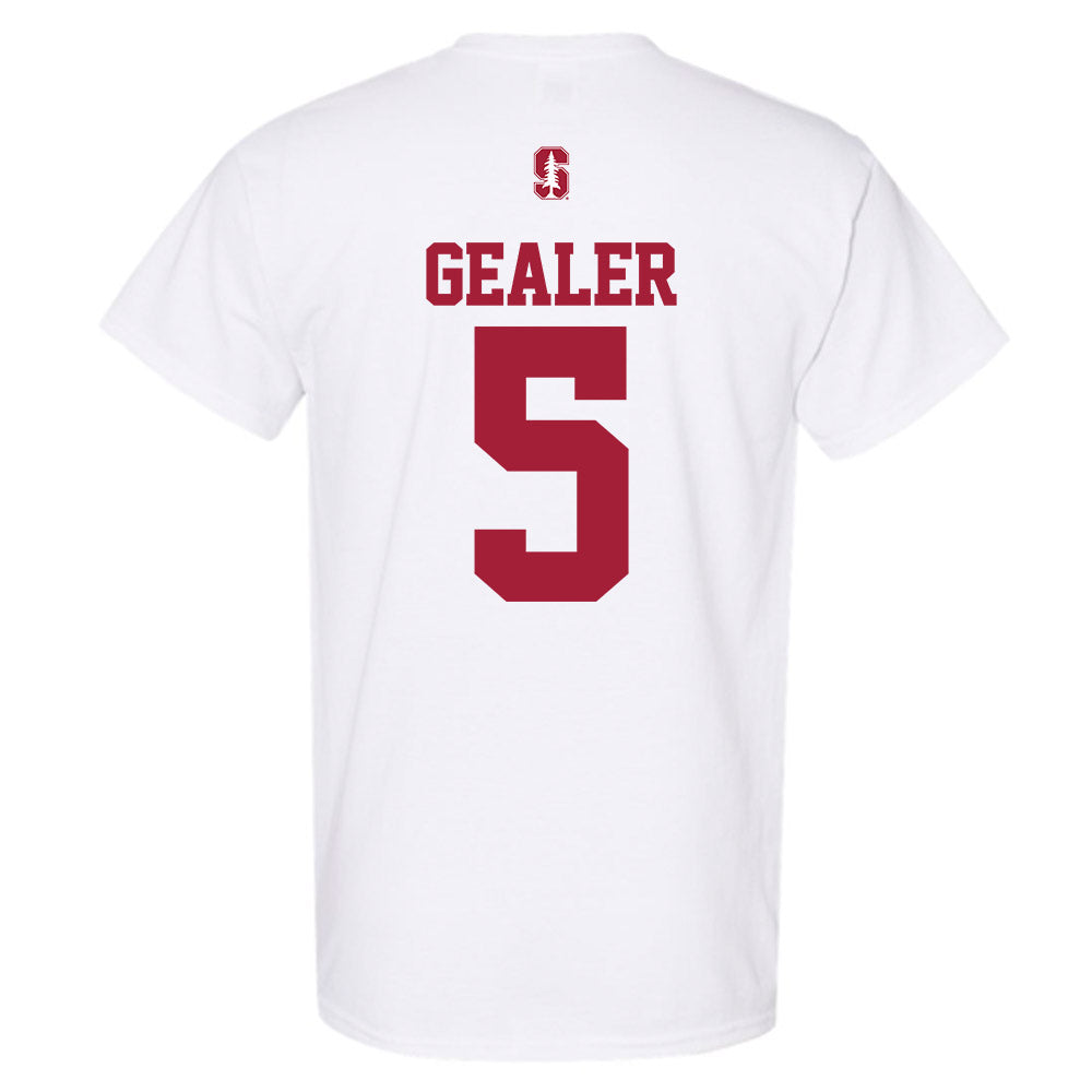 Stanford - NCAA Men's Basketball : Benny Gealer - Classic Shersey T-Shirt-1