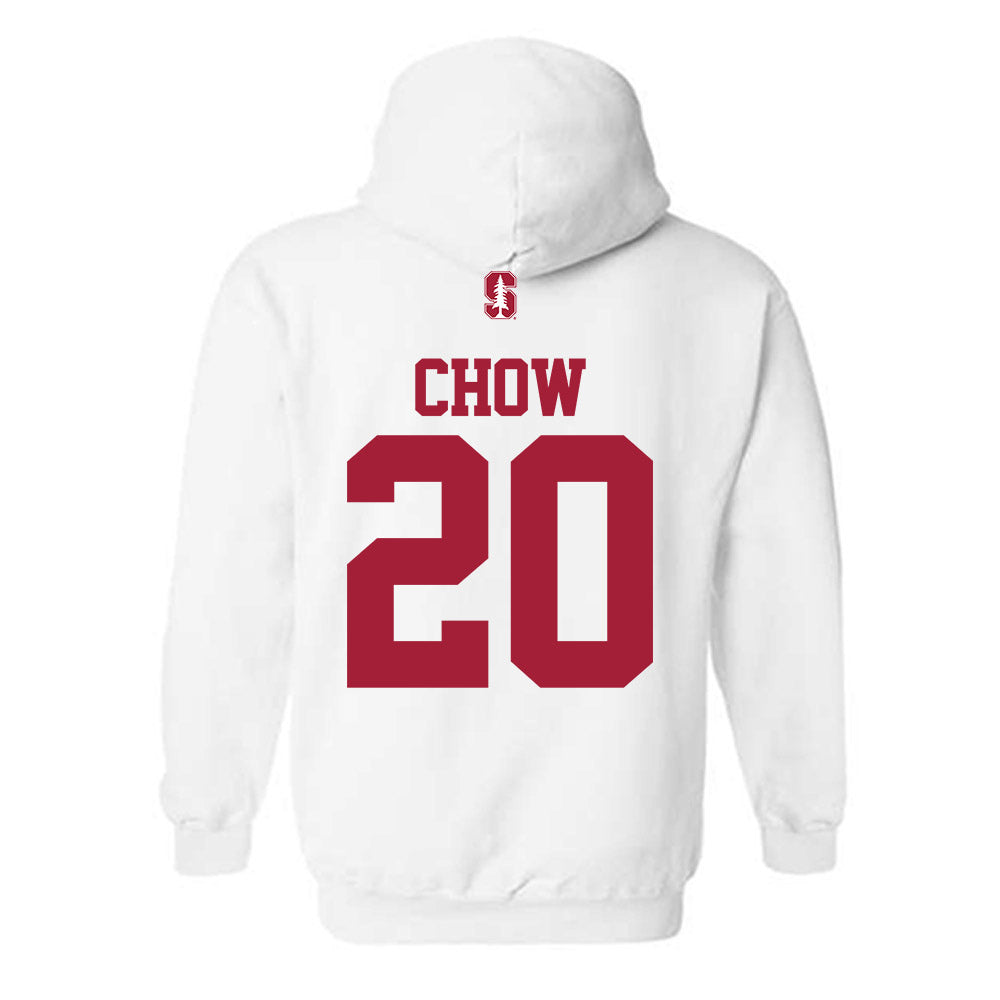 Stanford - NCAA Men's Soccer : Alex Chow - Classic Shersey Hooded Sweatshirt-1